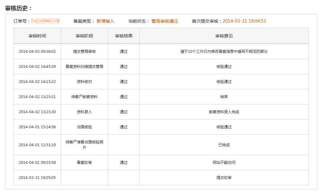 接入备案